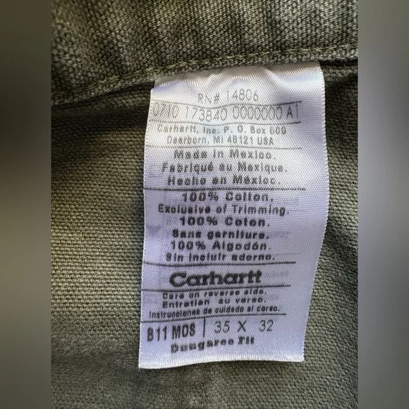 Carhartt Gray Men's Pants - Picture 7 of 8